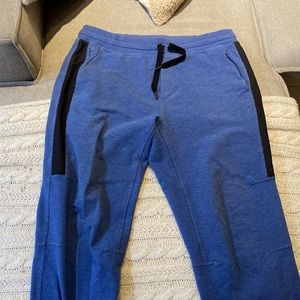 Blue Lululemon sweatpants size L